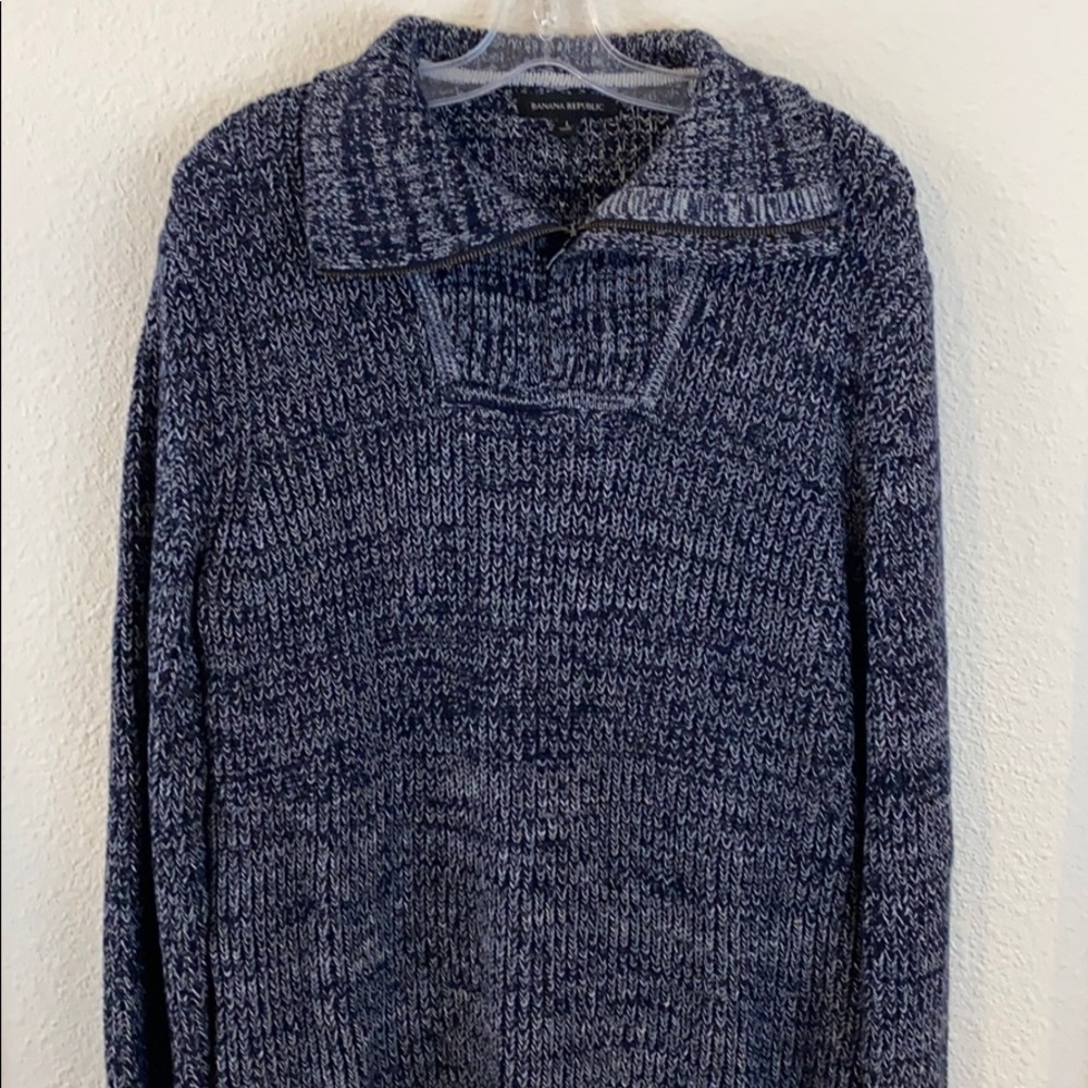 Banana Republic Cable Knit Sweater Cotton
